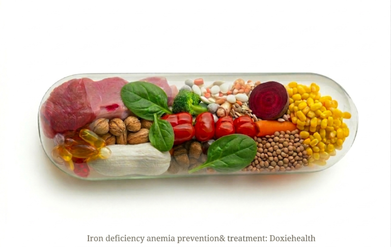 Iron Deficiency Anemia: Prevention & Treatment Balanced diet and supplements for preventing and treating iron deficiency anemia