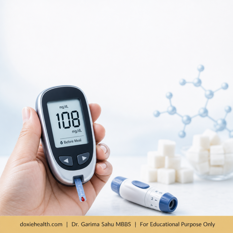 What is diabetes — doctor explaining blood sugar report to a patient